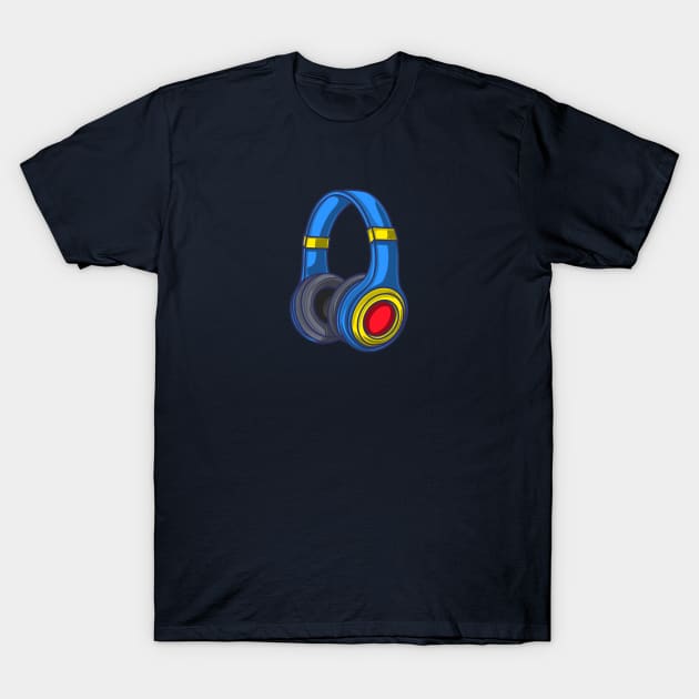 Cool Headphone T-Shirt by garistipis